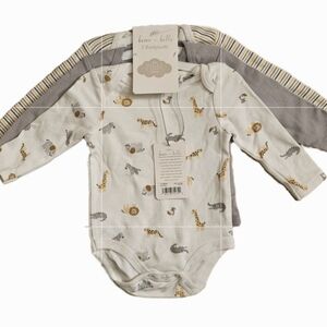 Beau & Belle 3 pc Pima Cotton Onesies
